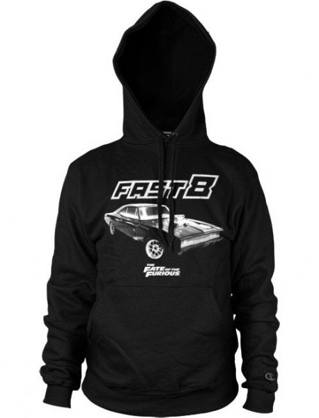 The Fast and the Furious Fast 8 US Car Hoodie Black