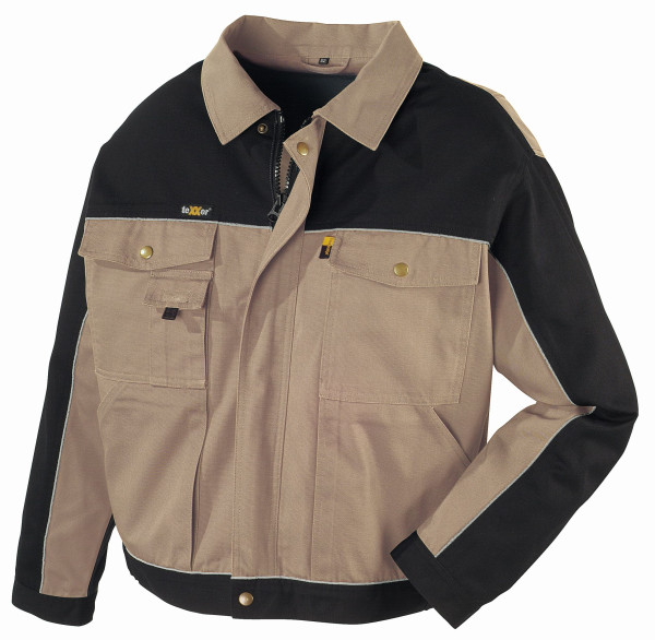 teXXor Canvas Bundjacke Rio Khaki/Schwarz