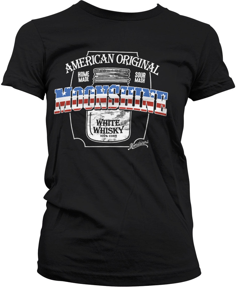 Moonshiners Damen American Original Moonshine Girly Tee DC-5-MS003-H82-16 - Damen