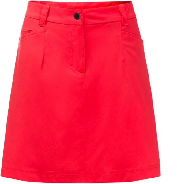 Jack Wolfskin Damen Rock Damen Rock Sonora Skort Tulip Red 163117
