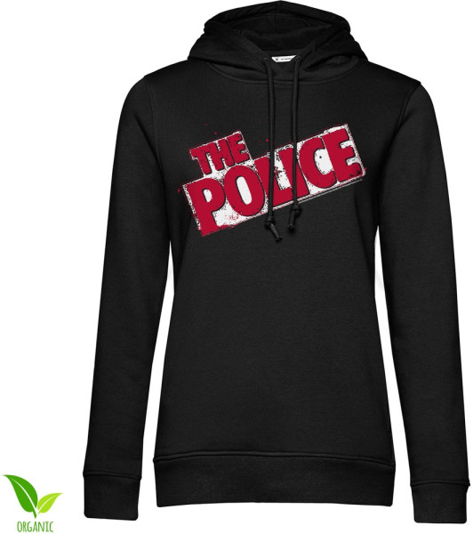 Police Damen Distressed Logo Girly Hoodie PS-57-POL002-H81-6