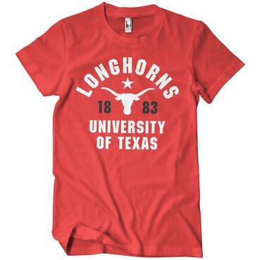 University of Texas Longhorns Since 1883 T-Shirt Red