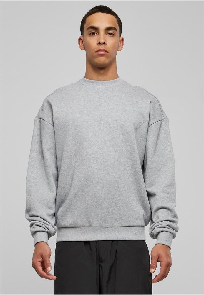 Urban Classics Sweatshirt Ultra Heavy Crew Grau - Herren / Unisex