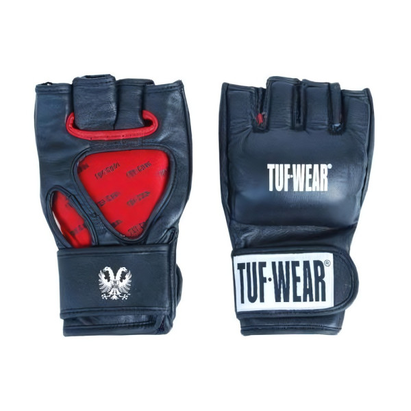 TUF Wear MMA Pro Contest Grappling-Handschuhe aus Leder T300