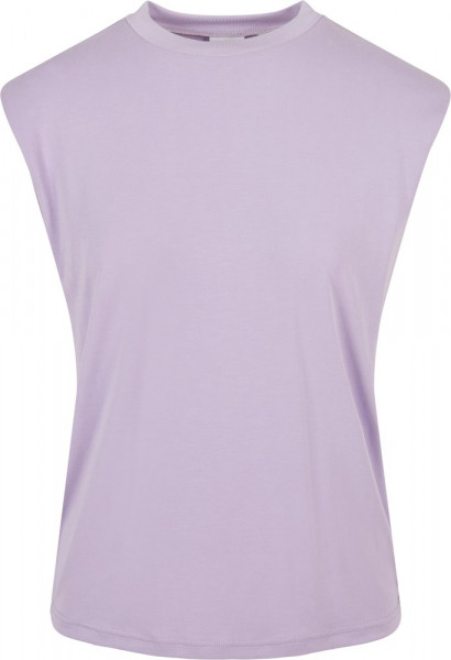 Urban Classics Damen Ladies Modal Padded Shoulder Tank Lilac | T-Shirts /  Tops | Women | Lifestyle