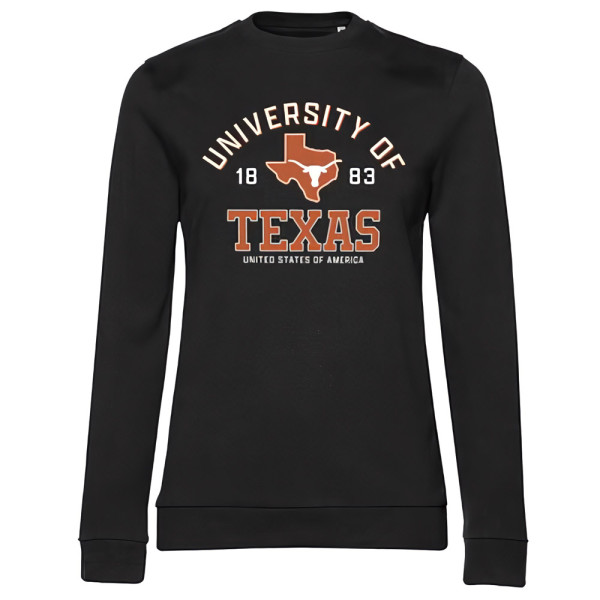 University Of Texas Girly Damen Sweatshirt Black
