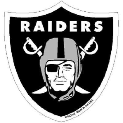 Las Vegas Raiders Premium Acryl Magnet Logo American Football