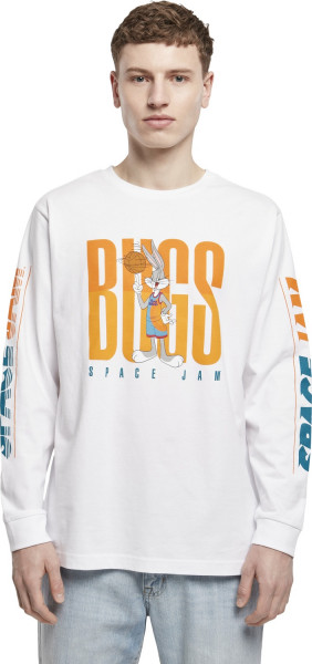 Mister Tee Space Jam Big Bugs Playing Longsleeve White