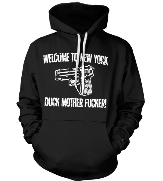 Tokigt Welcome To New York Hoodie SH-3-15347-LFH3-9