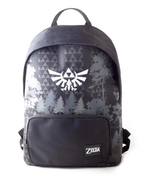 Zelda - Black & White Backpack Black