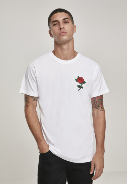 Mister Tee T-Shirt Rose Tee White