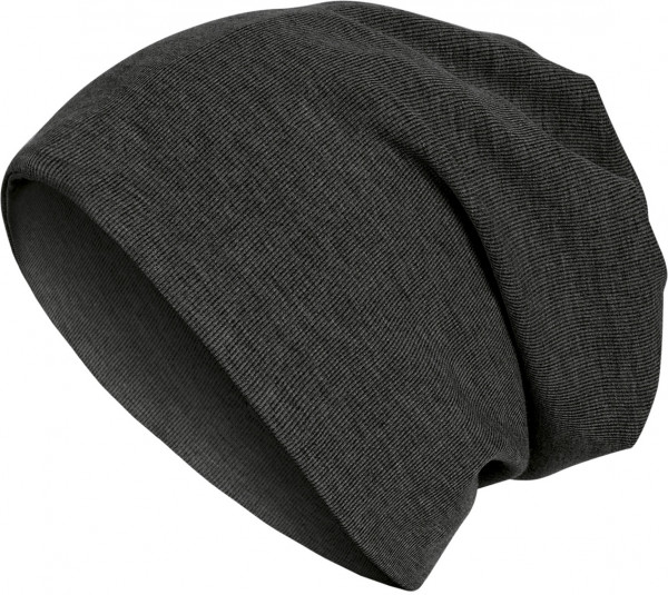 MSTRDS Beanie Rib 2in1 Beanie Black