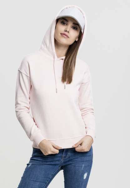 Urban Classics Women Hoodie Ladies Hoody Pink