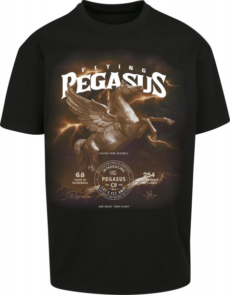 Mister Tee T-Shirt Pegasus Oversize Tee Black