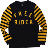 Riding Culture by Rokker Longsleeve Free Rider Yellow/Black