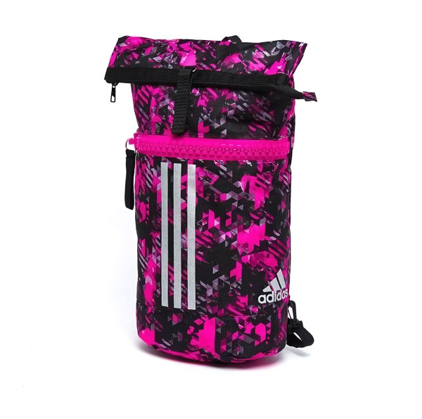 adidas Sporttasche Military Combat Pink Camo / Silber-M