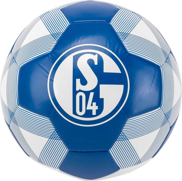 FC Schalke 04 S04 Ball Gr. 5 Fußball Blau/Weiß
