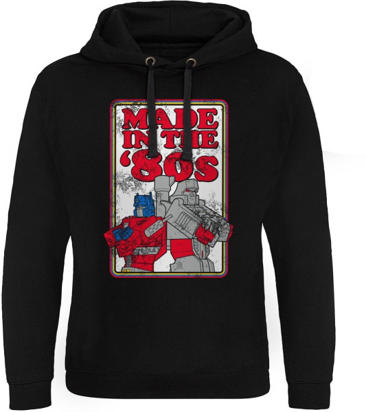 Transformers - Made In The 80S Epic Hoodie Black