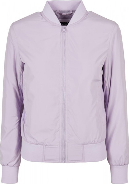 Urban Classics Damen Ladies Light Bomber Jacket Lilac | Jackets | Women |  Lifestyle