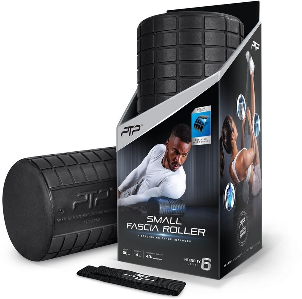 PTP Massagerolle Fascia Roller Foam Roller + Stretching Strap - Herren / Unisex
