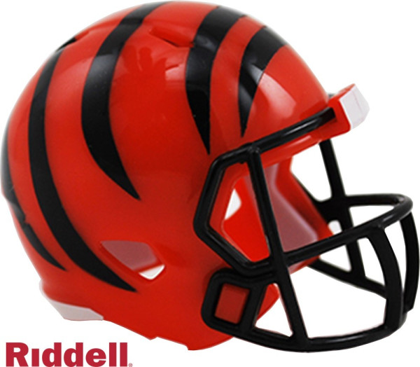 Cincinnati Bengals Pocket Size Single Helm American Football NFL Orange