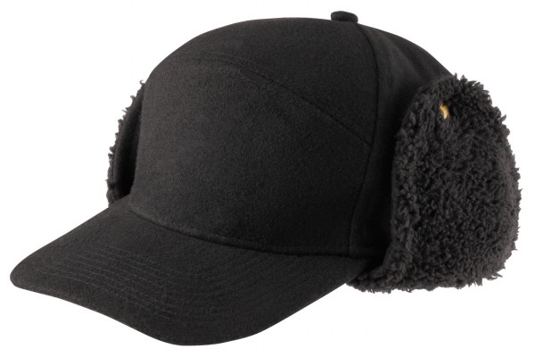 Brandit Cap Lumberjack Wintercap in Black