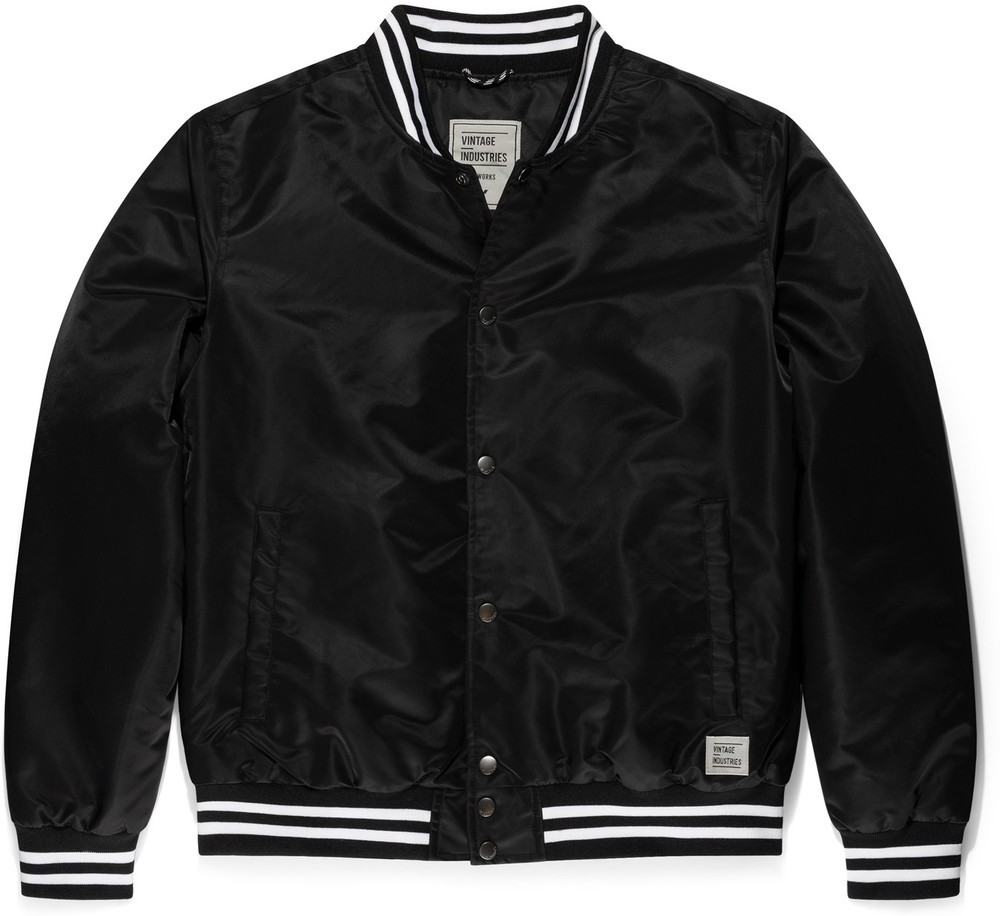 Vintage Industries Blouson Chapman Jacke Schwarz - Herren / Unisex