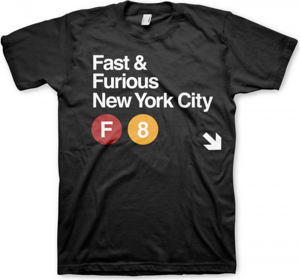 Fast & Furious NYC T-Shirt Black