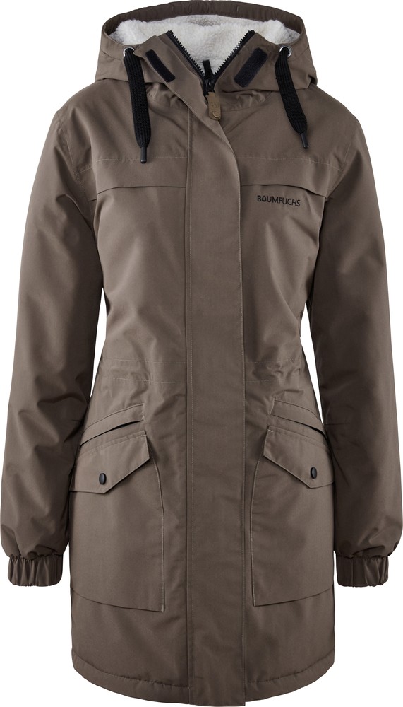 Baumfuchs Damen Funktionsparka Schlamm - Damen