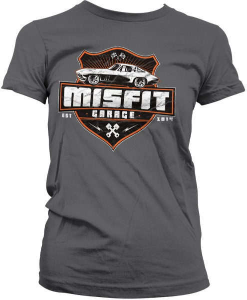 Misfit Garage Damen Vette Girly Tee DC-5-MG010-H83-7