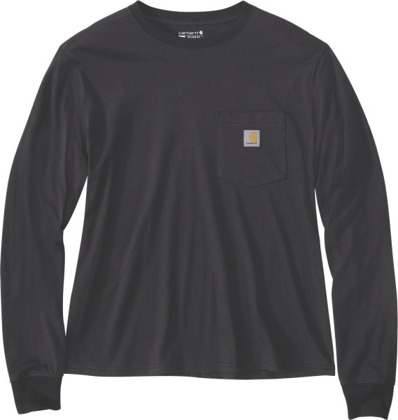 Carhartt Damen Lightweight L/S Pocket T-Shirt Black