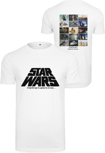 Merchcode Star Wars Photo Collage Longsleeve White