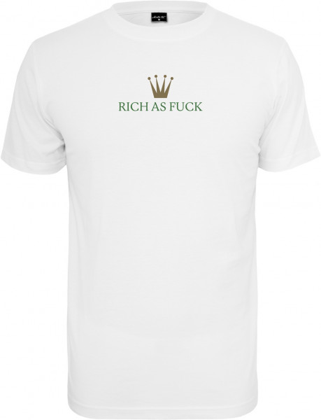 Mister Tee T-Shirt Rich As Fuck Tee White