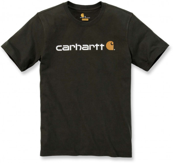 Carhartt Herren T-Shirt Core Logo T-Shirt S/S Peat