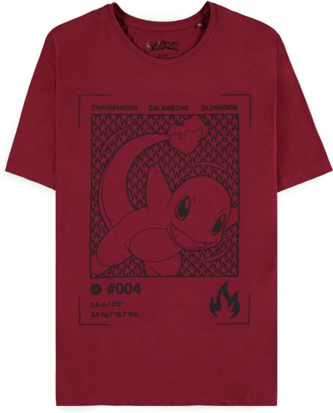 Pokémon - Charmander - Men's Short Sleeved T-shirt Red