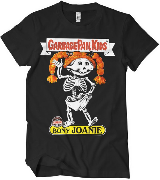 Garbage Pail Kids Bony Joanie T-Shirt Black