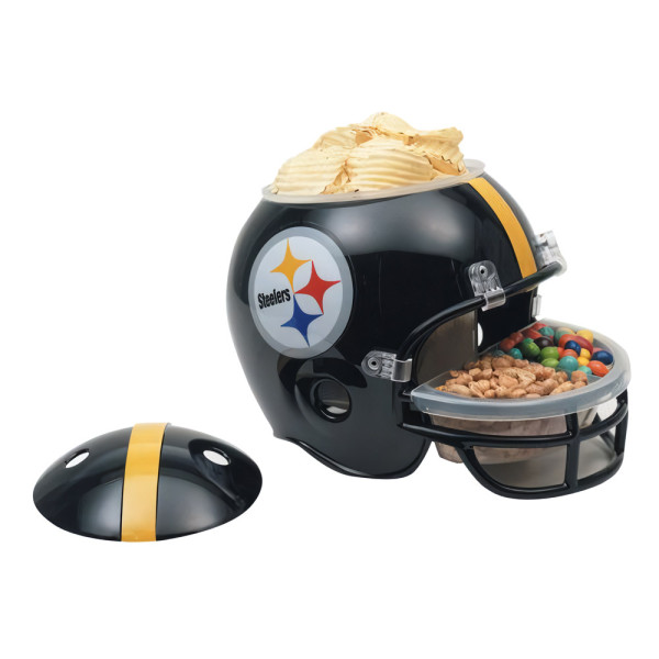 Pittsburgh Steelers Snack Helmet American Football NFL Black