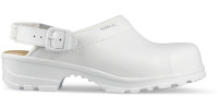 Sika Sicherheitsschuh Flex LBS offener Clog mit Fersenriemen Weiß Sika Sicherheitsschuh Flex LBS offener Clog mit Fersenriemen Weiß