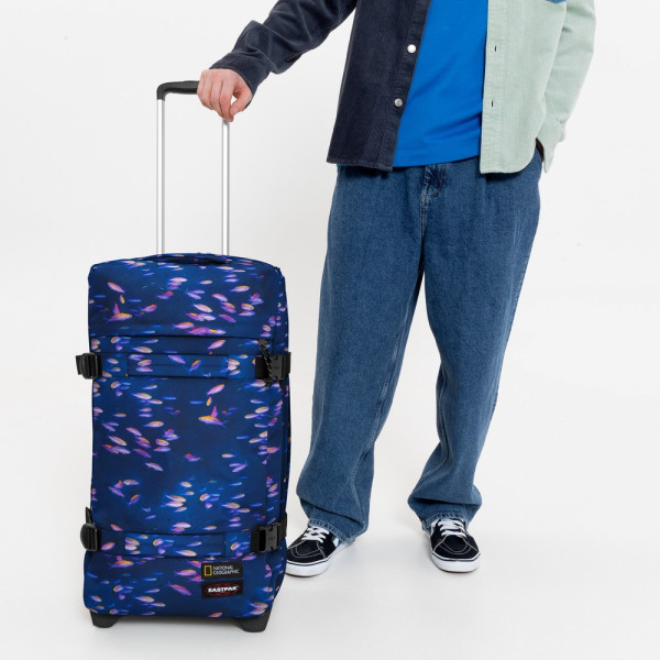 Eastpak Rolltasche Wheeled Luggage Transit'R M NG Fish