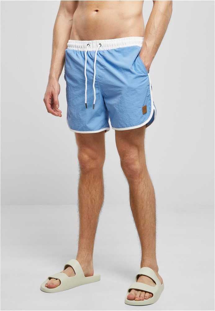 Urban Classics Retro Swimshorts Weiß-4XL - Herren / Unisex