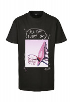 Mister Tee T-Shirt Kids All Day Every Day Tee black