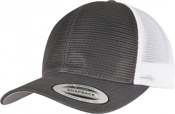 Flexfit Cap 360° Omnimesh 2-Tone Cap Charcoal/White