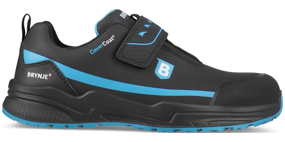 Brynje Flex Fit Sicherheitsclogs Mit Fersenkappe S3, Schwarz