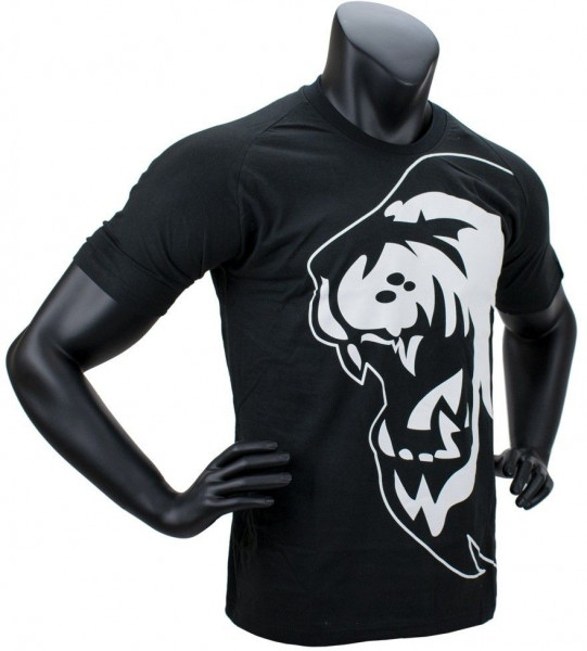 Super Pro T-Shirt Lion Logo Schwarz/Weiß