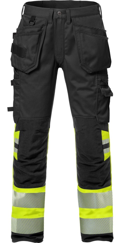 Fristads High Vis Handwerker Stretch-Hose Kl. 1 2706 PLU - Herren / Unisex