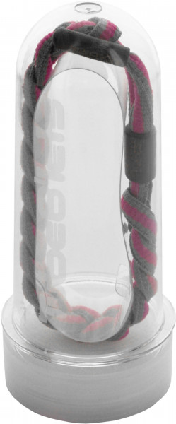 Tubelaces Bracelet TubeBlet Grey/Magenta