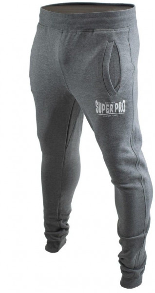 Super Pro Jogging Pants Grau/Weiß