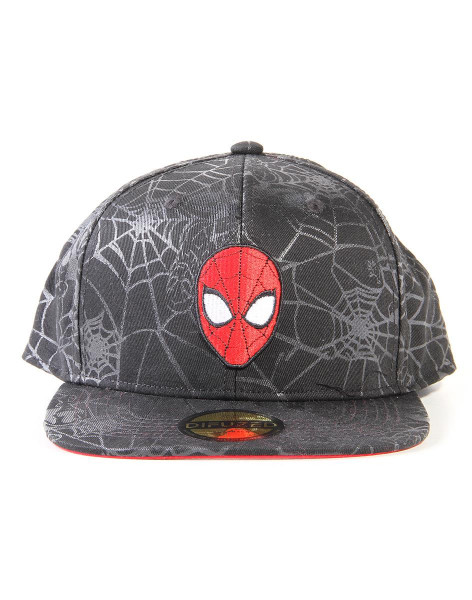 Marvel - Spiderman Snapback Cap Black