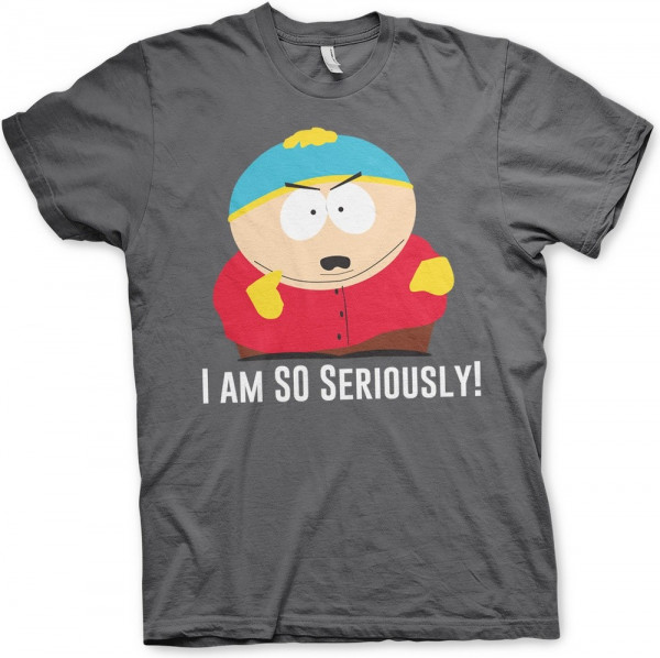 South Park Eric Cartman I Am So Seriously T-Shirt Dark-Grey