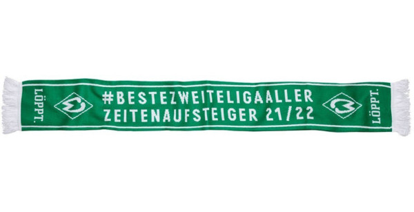 SV Werder Bremen Schal Löppt Fussball Grün